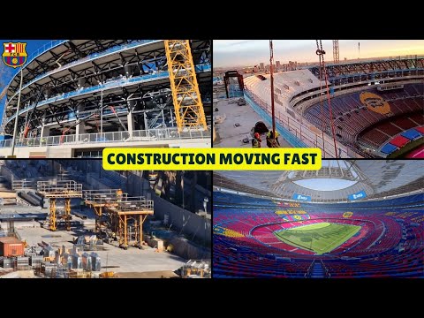 NEW Camp Nou Construction Update | Major Progress Across the Stadium (11 Jan, 2026)