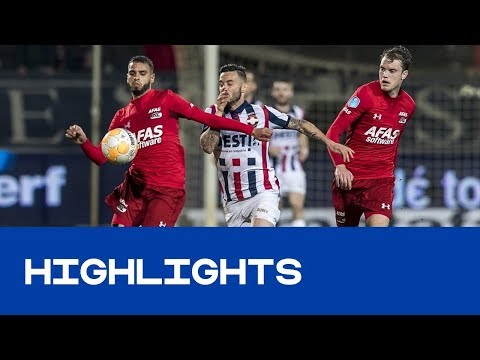 Willem II Tilburg 1-1 ( 2-1 g.p. )  AZ Alkmaar Zaa...