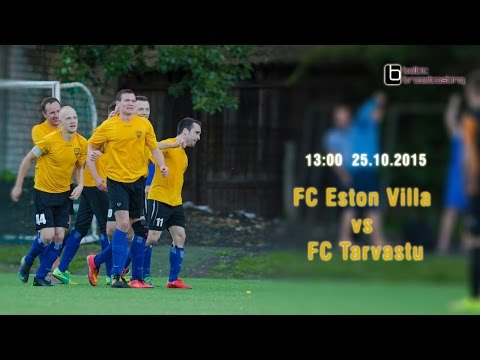 Tallinna FC Eston Villa vs FC Tarvastu, Jalgpalli IV liiga FINAAL