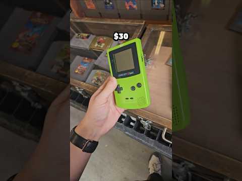 Why are Flea Market Vendors so SHADY sometimes??? #nintendo #gameboy #retrogaming