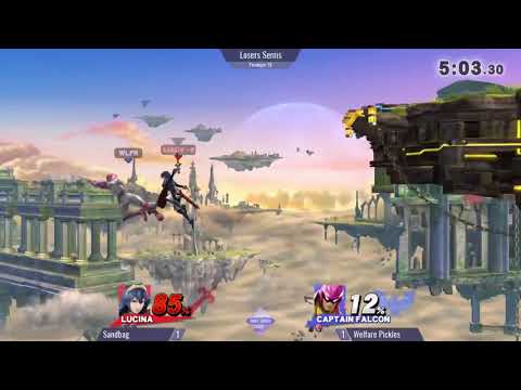 Sandbag (Lucina) vs Welfare Pickles (Captain Falcon) - Paradigm 18 Singles
