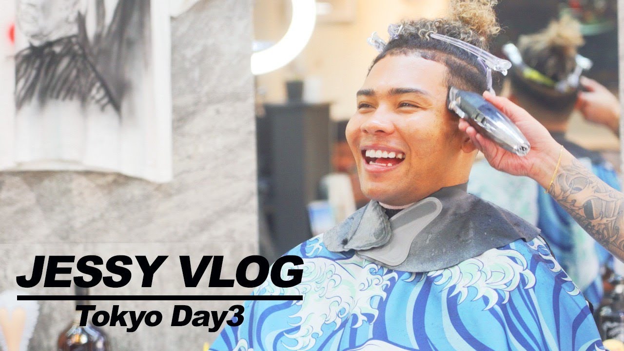 JESSY VLOG Day 3 - Victus Bat Making / Hair Cut【水谷瞬】