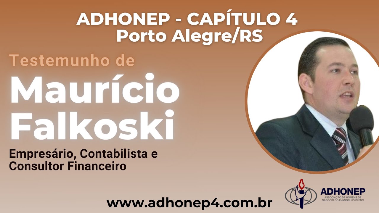 TV ADHONEP - Testemunho de Maurício Falkoski (Empresário)