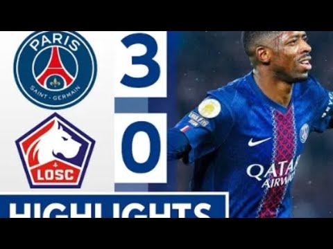 PSG VS LOSC LILLE 3 - 0 | LE RESUME | LIGUE 1 | 2026