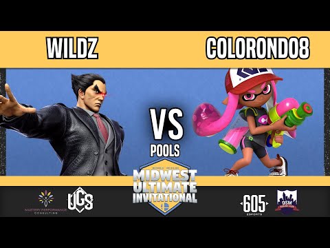 Midwest Ultimate Invitational - Pools - Wildz(Kazuya) Vs. Colorondo8(Inkling)