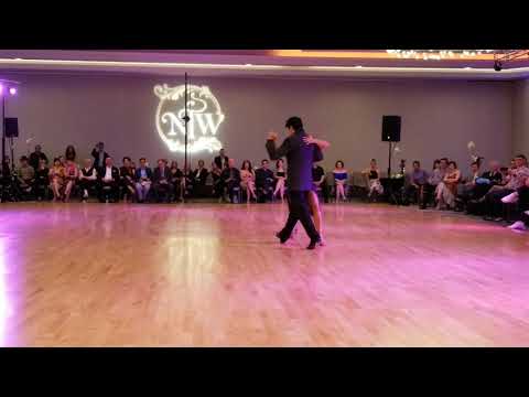 Performance by Sabrina Masso & Federico Naveira at Nora's tango week on June 30, 2018