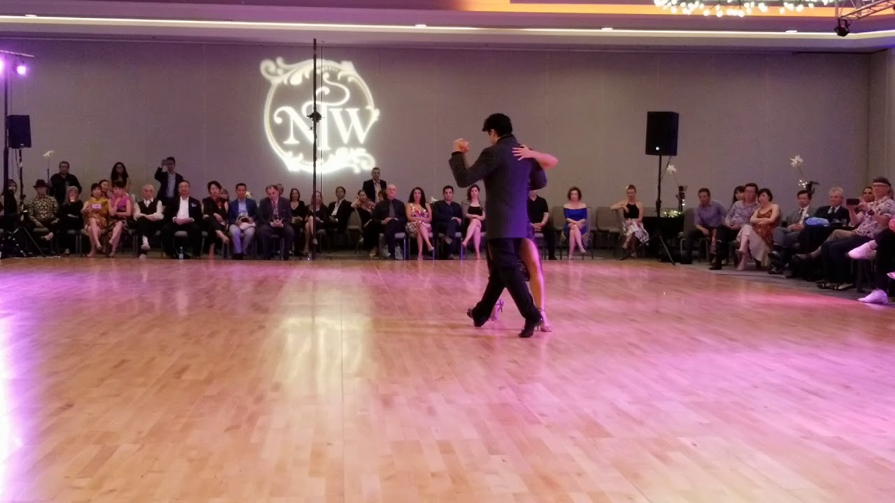 Performance by Sabrina Masso & Federico Naveira at Nora's tango week on June 30, 2018