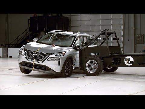 2021 Nissan Rogue updated side IIHS crash test