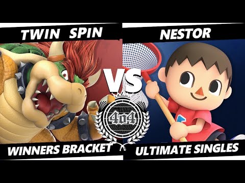 4o4 Smash Night 91 - Twin Spin (Bowser) vs Nestor (Wolf, Villager) - Winners Round 1