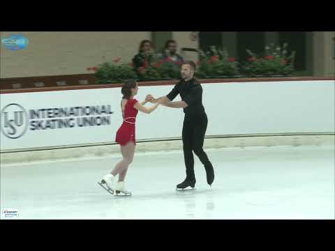 Monika Breitkopf / Krzysztof Sadowski, Intermediate Pairs Free Skating, ISU Adult Oberstdorf 2022