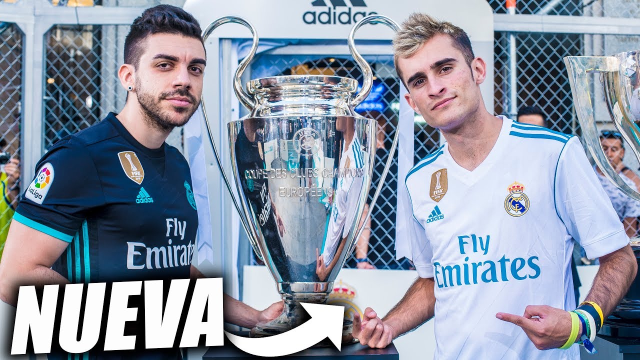 ASÍ es la NUEVA CAMISETA del REAL MADRID para 2017/2018 con ARKANO y DJMARIIO