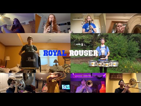 Woodbury HS Virtual Marching Band - "Royal Rouser" (Bencriscutto/arr. Tannahill)