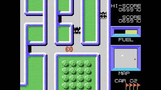 High Way Star (MSX video game) 8-round session