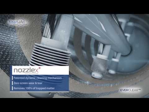 About Filtersafe's Patented Self Cleaning Technology logo