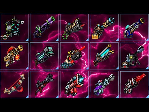 Pixel Gun 3D - Using All Mythical Sniper Weapons Challenge