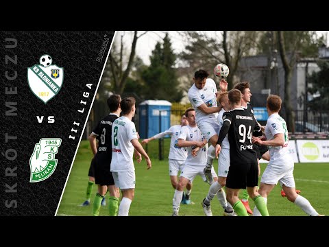 Skrót meczu | Błonianka Błonie 2-2 Pelikan Łowicz | 21.04.2021