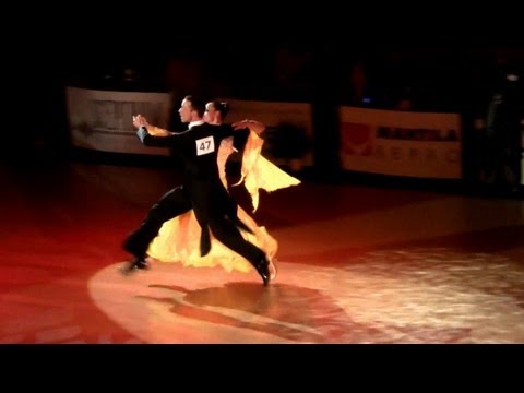 Matej Kralj - Spela Kralj, Brno Open 2012, WDSF int. open standard, final - solo quickstep