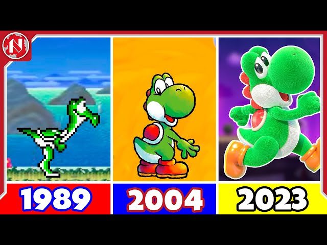 Vídeo relacionado con Nintendo Super Mario Yoshi Color Fade Circle Logo T-Shirt Camiseta, Negro, S para Hombre