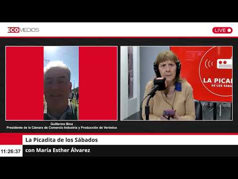 Guillermo Bina (Presidente de la Cámara de Comercio Industria y Producción de Verónica, Punta Indio)