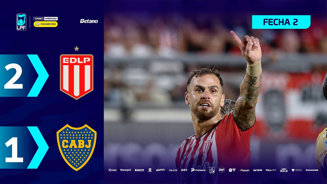 Estudiantes de La Plata vs Boca Juniors Highlights