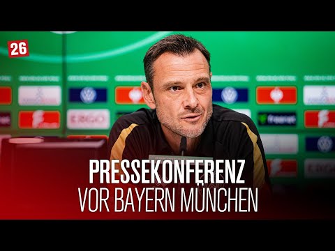 PRESSEKONFERENZ vor SV Wehen Wiesbaden vs. FC Bayern München I DFB-Pokal I 1. Runde