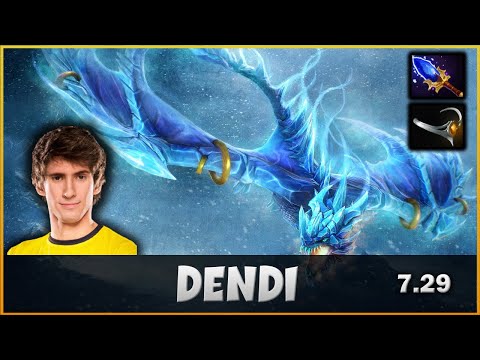 Dendi | Winter Wyvern | Dota 2 Pro Gameplay - Patch 7.29