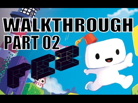 FEZ - Let's Play Walkthrough Part 2 - Equal and Opposite Trophy Achievement