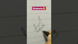 Download lagu #shakeela signature #shorts mp3