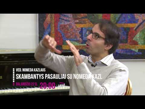 Skambantys pasauliai su Nomeda Kazlaus 2017 04 22 Saleem Abboud Ashkar