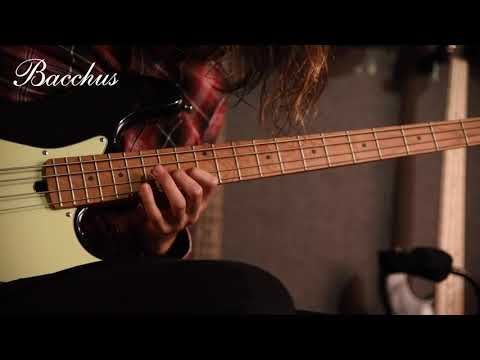 Bacchus BJB-1-RSM/M OWH Universe series Bass Roasted maple neck image 9