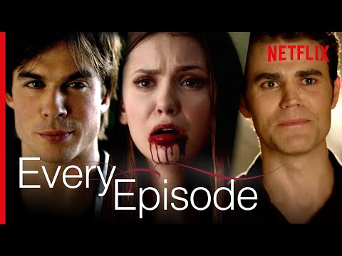 3 Seconds From Every Episode Of The Vampire Diaries | Netflix thumnail