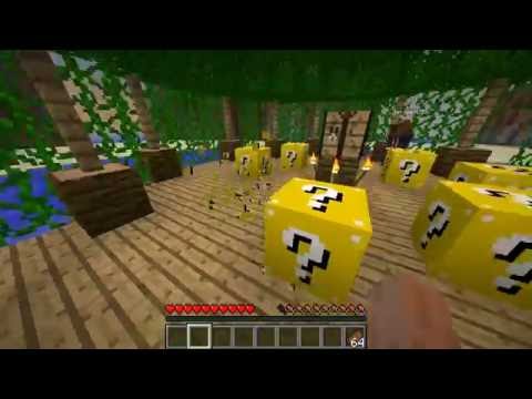 Minecraft LUCKY BLOCK HUNGER GAMES #1 with The Pack