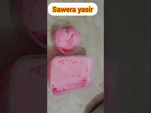 How to make ice cream at home easily made by sawera yasir