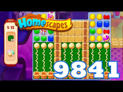Homescapes Level 9841 HD 3 - match puzzle game | Gameplay Walkthrough | android | GameGo Game | IOS