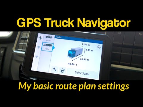 How i use my GPS for Truck driving#garmin dezl 780 lmt - d#European_mallu_trucker#truckvideos#53
