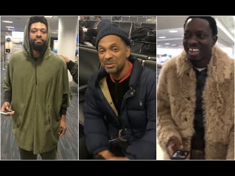 Mike Epps, Michael Blackson e Deray Davis Airport ROAST Session