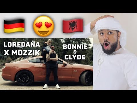 ARAB REACTION TO GERMAN\ALBANIAN MUSIC BY Loredana feat. Mozzik BONNIE & CLYDE  **AMAZING**