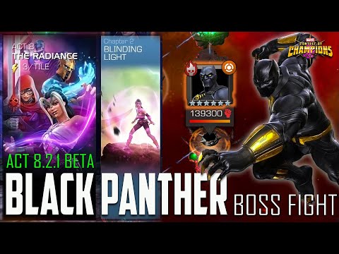 ACT 8.2.1 BETA | BLACK PANTHER Boss Fight | Marvel Contest Of Champions