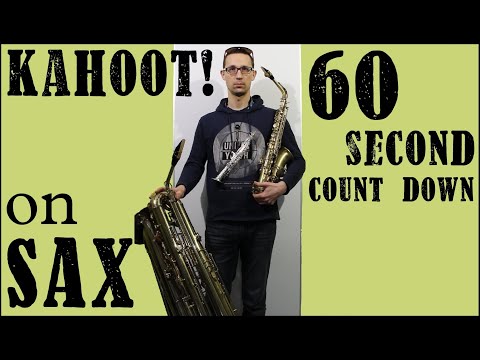 Kahoot 60 Second - saxophone only (a saxapella)
