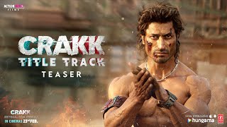 CRAKK (Title Track) (Teaser): Jeetegaa Toh Jiyegaa | Vidyut Jammwal | Vikram Montrose, Paradox