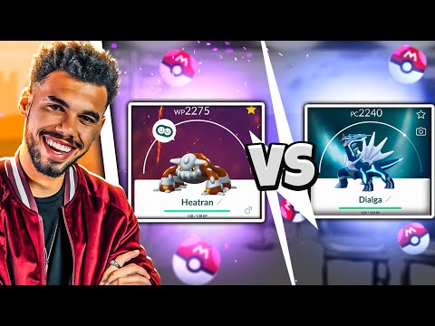 HEATRAN VAI TIRAR O DIALGA DA MASTER LIGA - POKEMON GO | Cris |