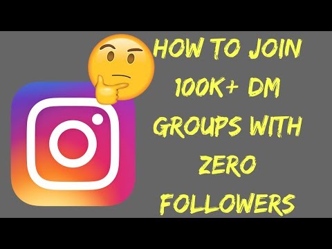 Join 100k+ DM Groups With ZERO Followers! (FOR FREE)