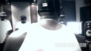 The Real Is Back DVD Clip: Young Jeezy Listening to &quot;Chickens No Flour&quot; Right After Recording It