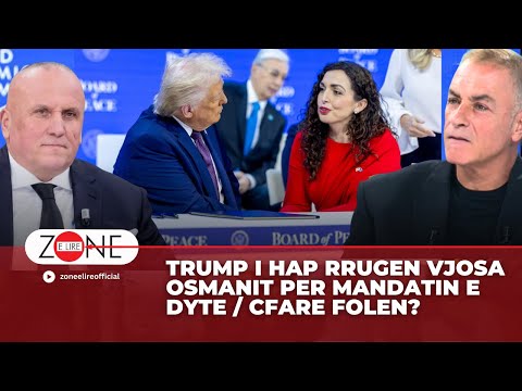 Trump i HAP RRUGËN Vjosa Osmanit për mandatin e dyte / Çfarë folen?