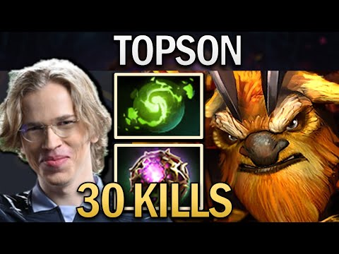 Earthshaker Dota 2 Gameplay Old G.Topson with 30 Kills
