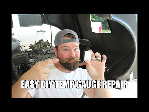 EASY DIY TEMP GAUGE REPAIR
