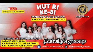 Download lagu Live Stream Familys Group Edisi Lap Pusaka Kp Sasak Ds Tegal Bogor | Minggu 6 September 2026 | MALAM mp3