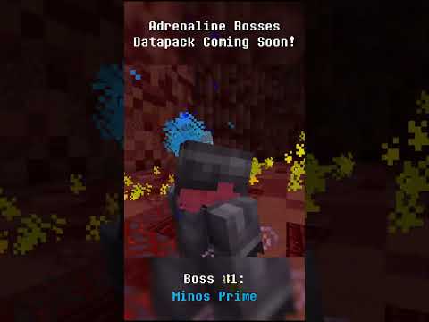 ULTIMATE Minecraft Adrenaline Boss: Minos Prime! (WATCH NOW) #shorts