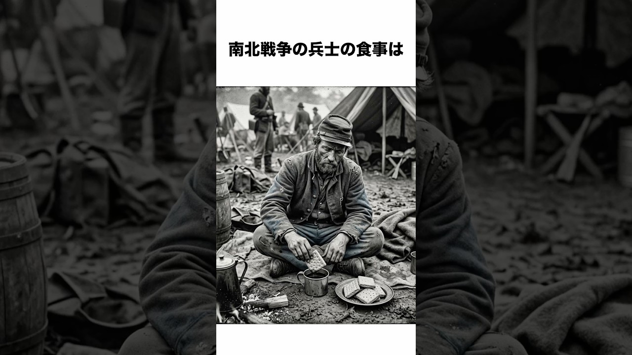 南北戦争の過酷すぎる兵士の日常 #history #一分でわかる #歴史 #プチ知識 #雑学