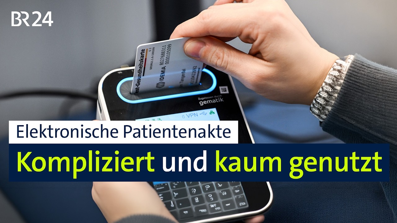 Elektronische Patientenakte: Ärzte fordern Nachbesserungen | BR24